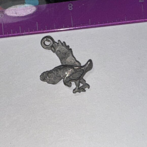 Pewter Flying Eagle Pendant - Picture 9 of 16